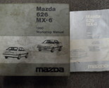 1990 Mazda 626 MX-6 Service Réparation Atelier Manuel Set Manquant Premi... - $25.54