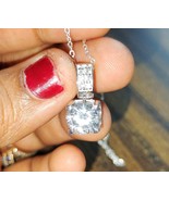  2Ct Round Cut Lab-Created Diamond Solitaire Pendant 14K White Gold Plated - $149.99