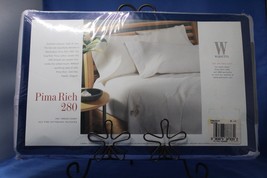 NEW Flat Sheet Wamsutta 280 Thread Count PIMA RICH Queen  Lavender Super SOFT - $18.27