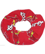 St Louis Cardinals Hair Scrunchie Scrunchies by Sherry MLB Baseball Red ... - £5.49 GBP