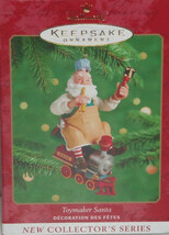 Hallmark Ornament Santa the Toymaker 2000 Riding a Train - £11.75 GBP