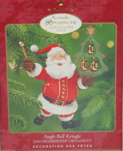 Hallmark Ornament Jungle Bell Kringle 2000 Santa Claus Christmas Tree - £11.76 GBP