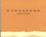 Fandangos Menu San Antonio Texas Holiday Inn River Walk 1987 - $24.72