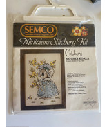 Semco Miniature stitchery kit Cobbers Mother Koala Australia vtg new 1303 - £13.32 GBP