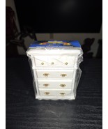 Chest Drawer Dresser Wooden Dollhouse Furniture International Miniature ... - $26.61 CAD
