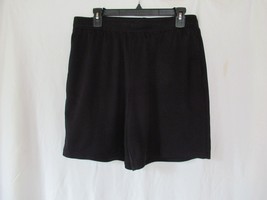Tek Gear men&#39;s shorts black Large elastic waist drawstring pockets - £9.98 GBP