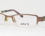 JAY&#39;S Par Tendances &amp; Plus 6434 Bg Beige Vert Unique Lunettes 45-17-135mm - $84.14
