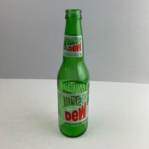 Mountain Dew Long Neck 12 FL OZ Glass Bottle (354 ML) Green Vintage 80s-91 Logos - £27.21 GBP