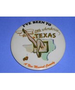 The Best Little Whorehouse In Texas Pinback Button Vintage Musical - £18.97 GBP