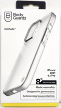 BodyGuardz - Solitude Case for Apple iPhone 13 Pro with Pureguard - Clear - £10.82 GBP