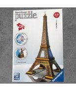 Ravensburger 3D Puzzle Eiffel Tower Paris 216 Pieces 17.3&quot; High New Sealed - $348.12 MXN