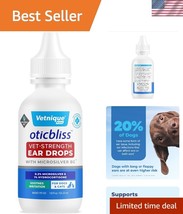 Oticbliss 1.8oz Ear Infection Treatment Drops for Dogs &amp; Cats - Vet Reco... - $45.00
