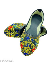 flip flop punjabi jutti khussa shoes indian shoes bridal shoes Mojari ju... - £15.98 GBP