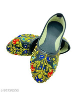 flip flop punjabi jutti khussa shoes indian shoes bridal shoes Mojari ju... - $406.17 MXN
