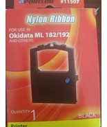 Black Nylon Ribbon For Okidata Microline 182 192 more - £19.99 GBP