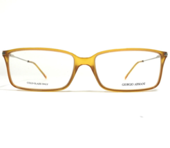 Giorgio Armani Eyeglasses Frames GA 636 247 Clear Yellow Gold Silver 56-... - £40.17 GBP