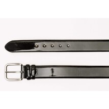 The Dodoma Black Patent Leather Belt image 5