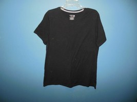 Womens Time and Tru Black T Shirt XXLarge 20 - £7.84 GBP