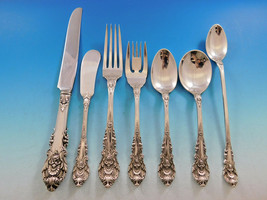 Sir Christopher by Wallace Sterling Silver Flatware Set 8 Service 61 pieces - £2,841.49 GBP