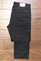 Hugo Boss Men&#39;s Schino Slim Fit Stretch Cotton Black Khaki Chino Pants W32 L34 - £55.75 GBP