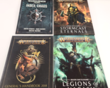 Warhammer Lot of 4 Gaming Guides General&#39;s Handbook 2018 Games Workshop ... - $48.37