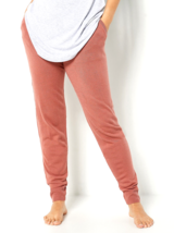 zuda Sweater Pants- DUSTY ROSE, LARGE - $22.77