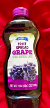 4 PACKS FRUIT SPREAD GRAPE NATURALLY AND ARTIFICIALLY FLAVORED 19 OZ EACH - $27.12