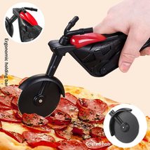 PLANTURECO Pizza Cutter, Stylish Pizza Steel, Pizza Slicer Cutter Wheel,... - £14.45 GBP