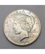 1922 TOP 50 Silver Peace Dollar VCH AU Coin VAM-2C AN453 - £77.44 GBP
