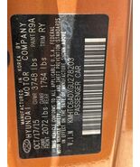 Crossmember/K-Frame Front Suspension Fits 14-17 VELOSTER 104649675Bare K... - $190.58