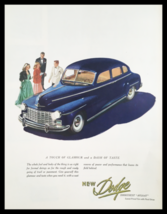 1945 Dodge Lowest Priced Car Fluid Drive Vintage Print Ad - £11.35 GBP