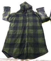 Boston Traders Hooded Jacket Men&#39;s L/XL Button Up Sherpa Fleece Lined Sh... - $435.12 MXN