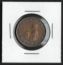 PORTUGAL 1990 Fine Alum.-Brz.center, Copper-Nickel Ring Coin 100 Escudos... - £1.20 GBP