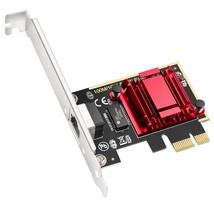 2.5Gbps Pci Express Network Adapter, 2.5Gbase-T Pcie Card, Rtl8125 Nic, ... - $45.99