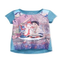 Jessica Simpson Girls Glamping Graphic T-Shirt,1-Piece Size Large Color ... - $34.65