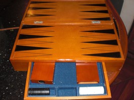 Michael Graves Design Backgammon with Hardwood Case 2002 Hasbro READ ALL - £22.94 GBP