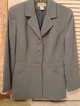 Saville Green Skirt Suit Size 8 - $59.99