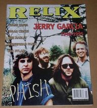 Jerry Garcia Relix Magazine Vintage 1995 PHISH Frank Zappa Bob Marley Bo... - $39.99