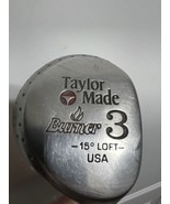 TAYLORMADE Burner 3 Wood 15 Degree Loft Right Handed Steel Shaft Golf Cl... - €21,70 EUR