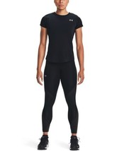 Under Armour Womens Activewear Fly Fast Mesh Panel Athletic Leggings Black Large - £37.98 GBP