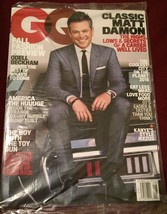 Gq Magazine August 2016 New Sealed In Plastic Ship Free Matt Damon, Jason Bourne - £24.04 GBP