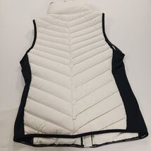 Calvin Klein RN#54163 Performance Women's White/Black Full Zip Puffer Vest Small image 2