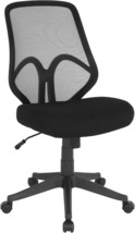 Black Mesh Office Chair From The Salerno Series By Flash Furniture. - $74.98