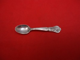 Franklin Mint Sterling Silver Salt Spoon State Flower Rose New York - £38.15 GBP