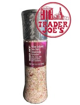 TRADER JOE&#39;S Wine Infused Sea Salt Grinder, w/Rosé Pink Peppercorn &amp; Ros... - £11.65 GBP