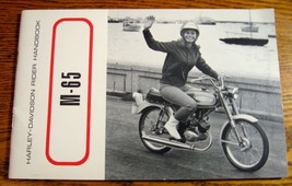 1968 1969 Harley Davidson M-65 Owner&#39;s Owners Manual Rider Handbook, Mot... - £29.68 GBP