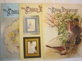 Lot Of 3 China Decorator Magazines 1973 Jan Feb Mar [Y71e] - £7.04 GBP