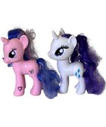 My Little Pony Unicorn Figures – 2016 Rarity &amp; 2010 Twilight Sparkle Has... - $17.99