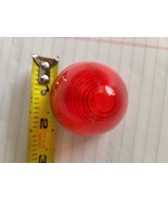 RED BEHIVE STYLE CLEARANCE MARKER LIGHT 2" W 2" H, 03100022, A031-00-022 - $2.25