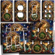 VIRGO ZODIAC SIGN ASTROLOGY CELESTIAL ASTRAL LIGHT SWITCH OUTLET WALL PL... - $8.99+